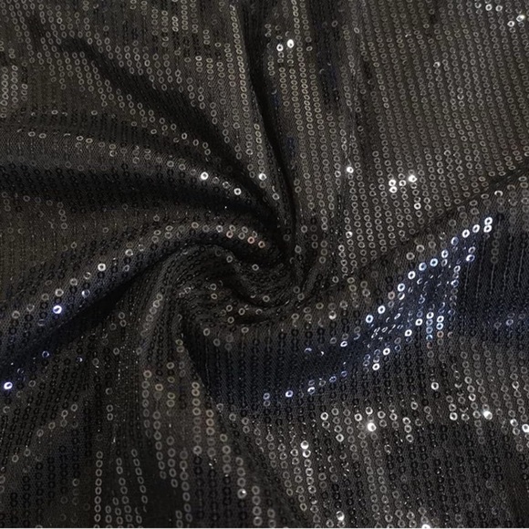 Sequin Button Down Shirt Dress with Long Sleeves NWOT - Picture 5 of 5